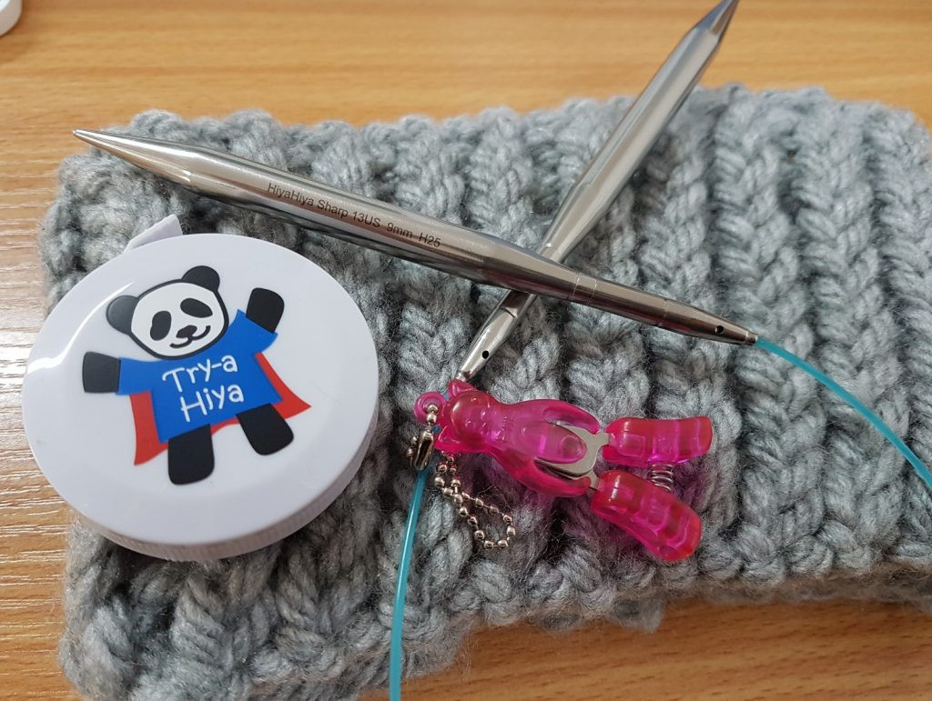 iyaHiya panda tape measure. HiyaHiya 9mm sharp interchangeable needles. HiyaHiyalarge 60cm cable. Dog cowl. iyaHiya panda tape measure. HiyaHiya 9mm sharp interchangeable needles. HiyaHiyalarge 60cm cable. Dog cowl.