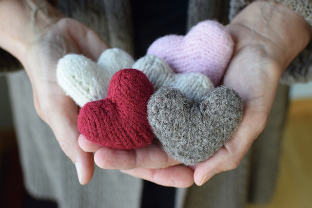 little heart pattern valentines