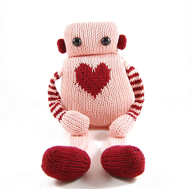 lovebot pattern valentines