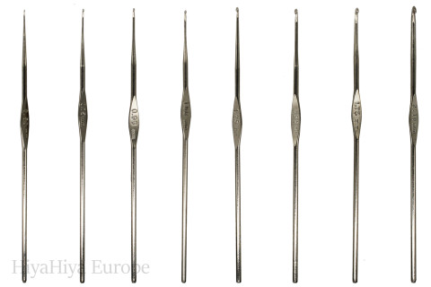 Nickel-Plated Crochet Hooks