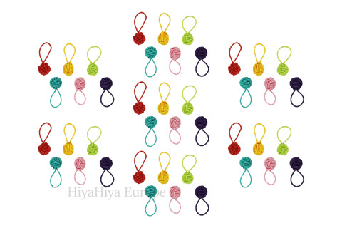 Yarn Ball Stitch Markers Bundle